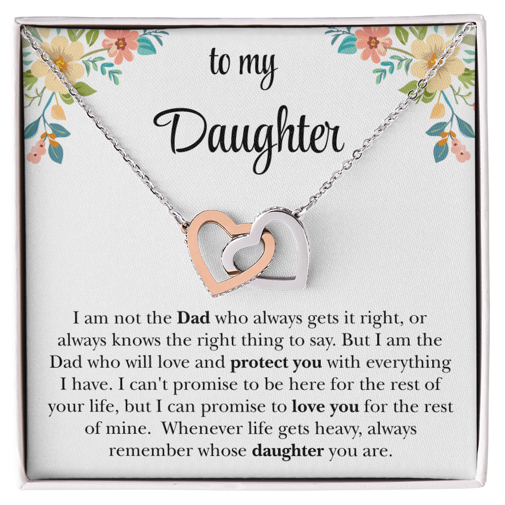 To My Daughter Necklace