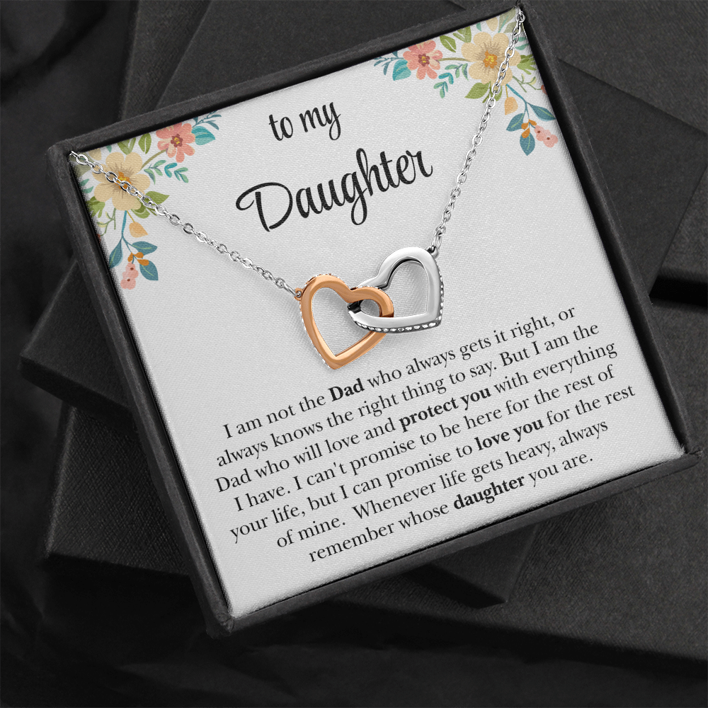 To My Daughter Necklace