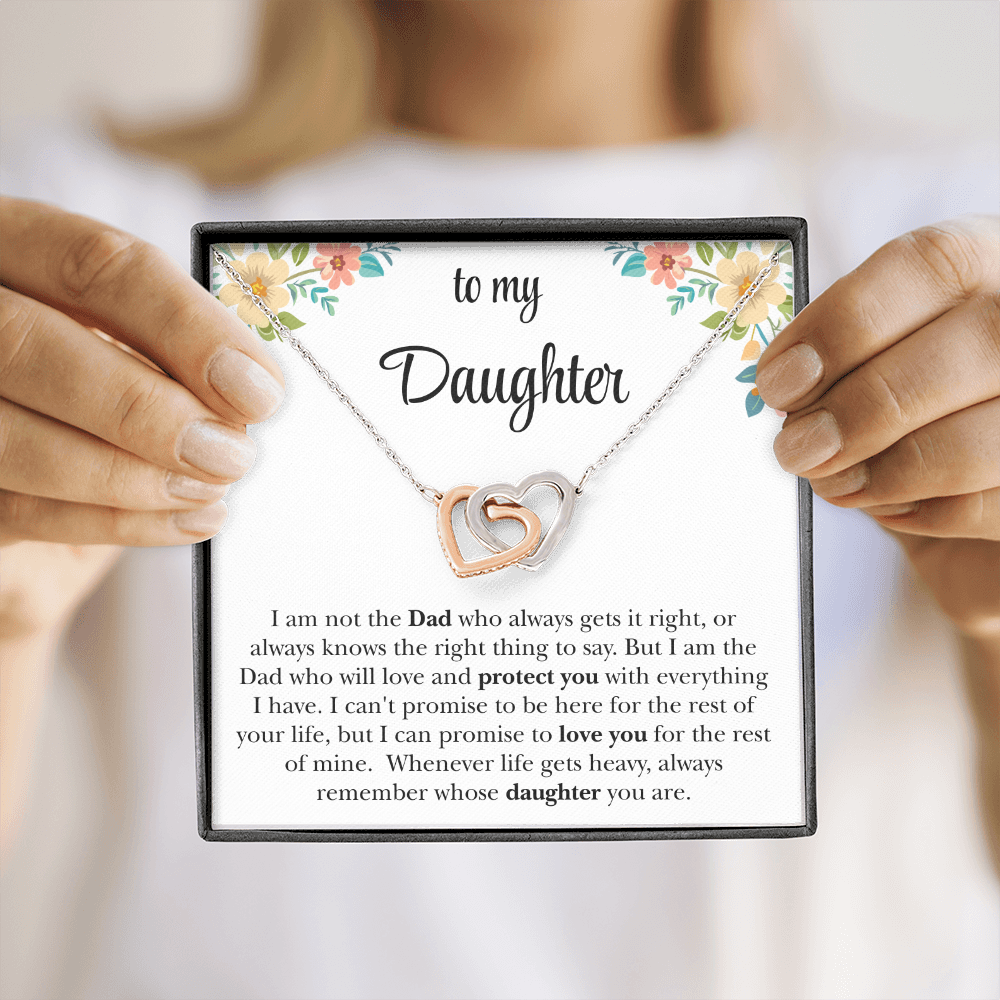 To My Daughter Necklace