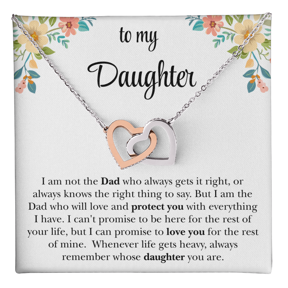 To My Daughter Necklace