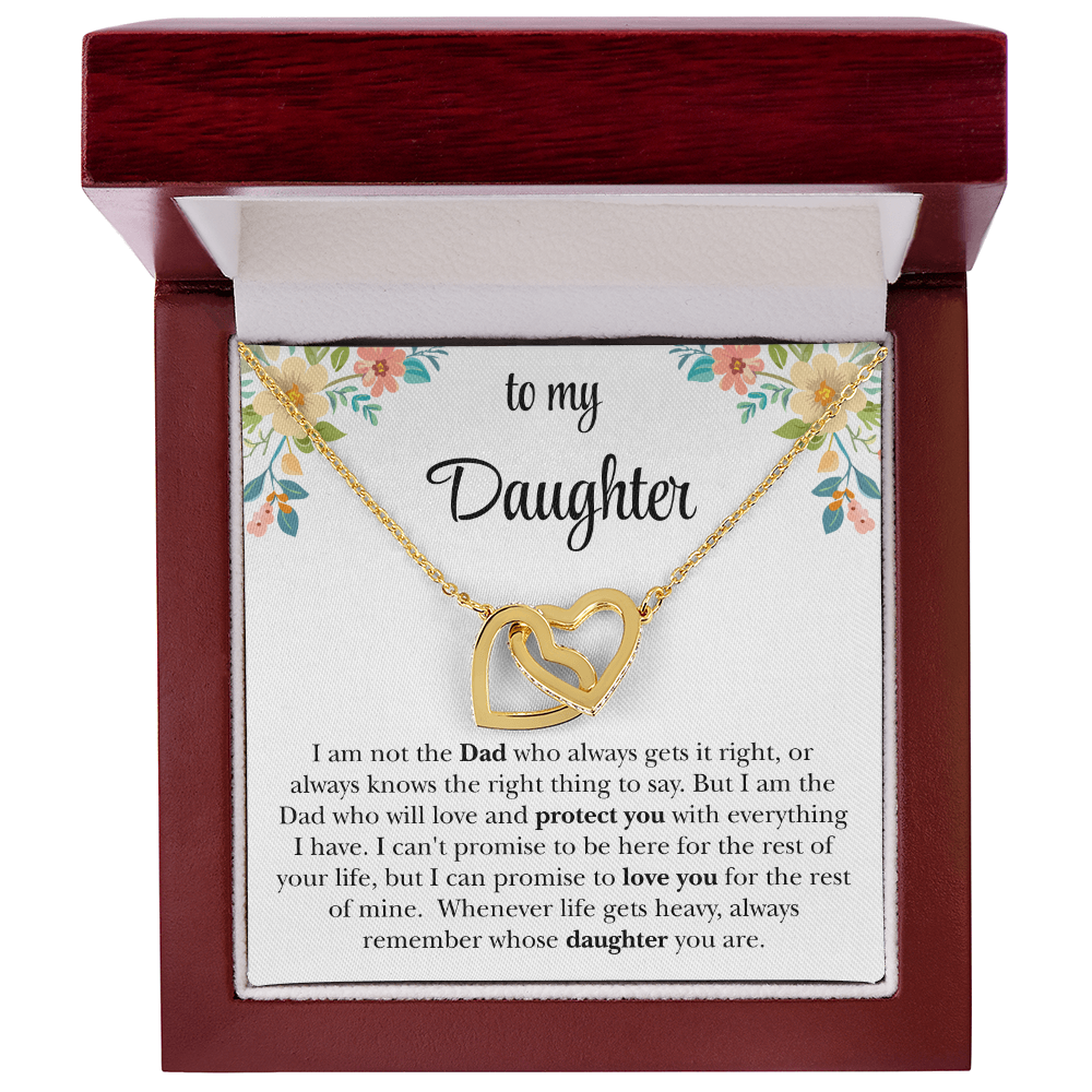 To My Daughter Necklace