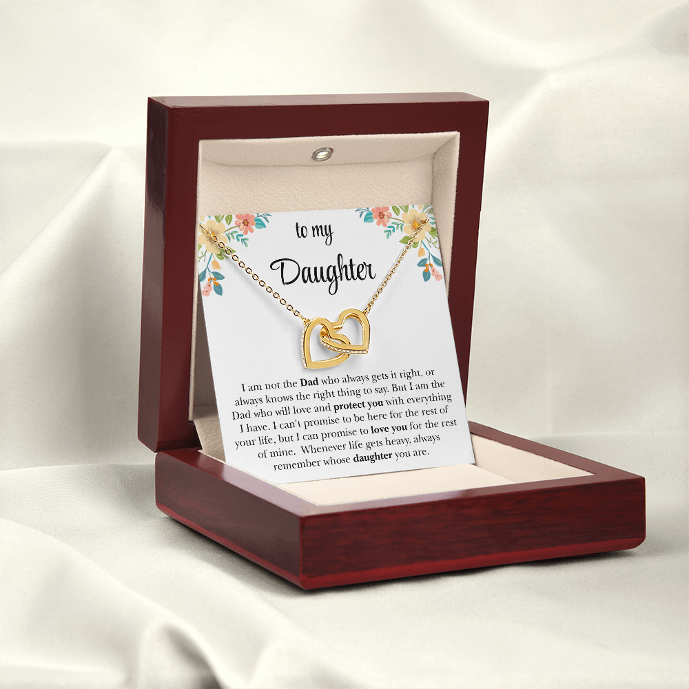 To My Daughter Necklace