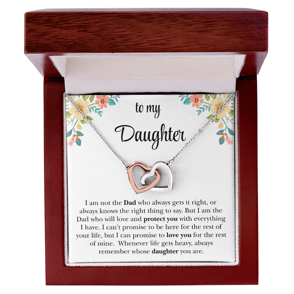 To My Daughter Necklace