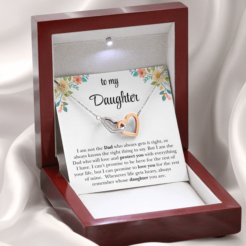 To My Daughter Necklace