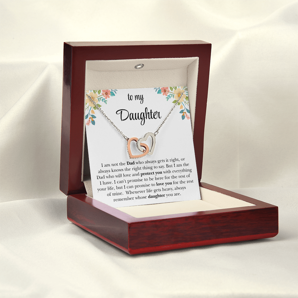 To My Daughter Necklace