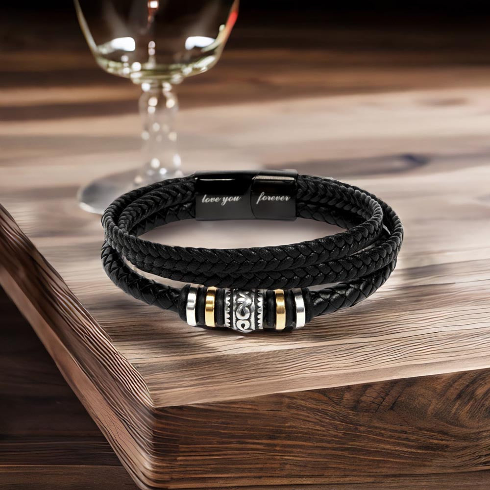 Son Keepsake Bracelet From Mom and Dad