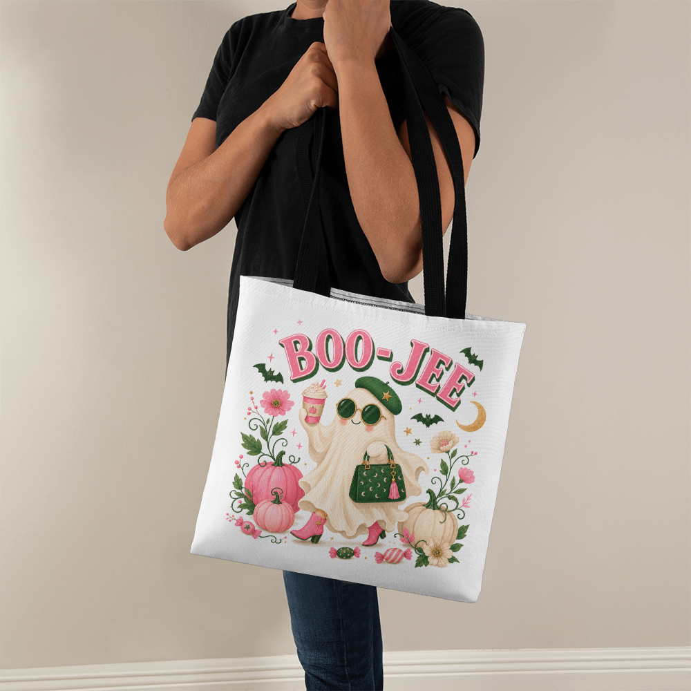Halloween Pink and Boo-Jee Tote Bag