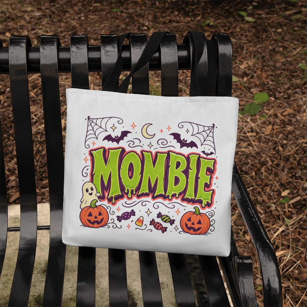 Halloween Mombie Tote Bag