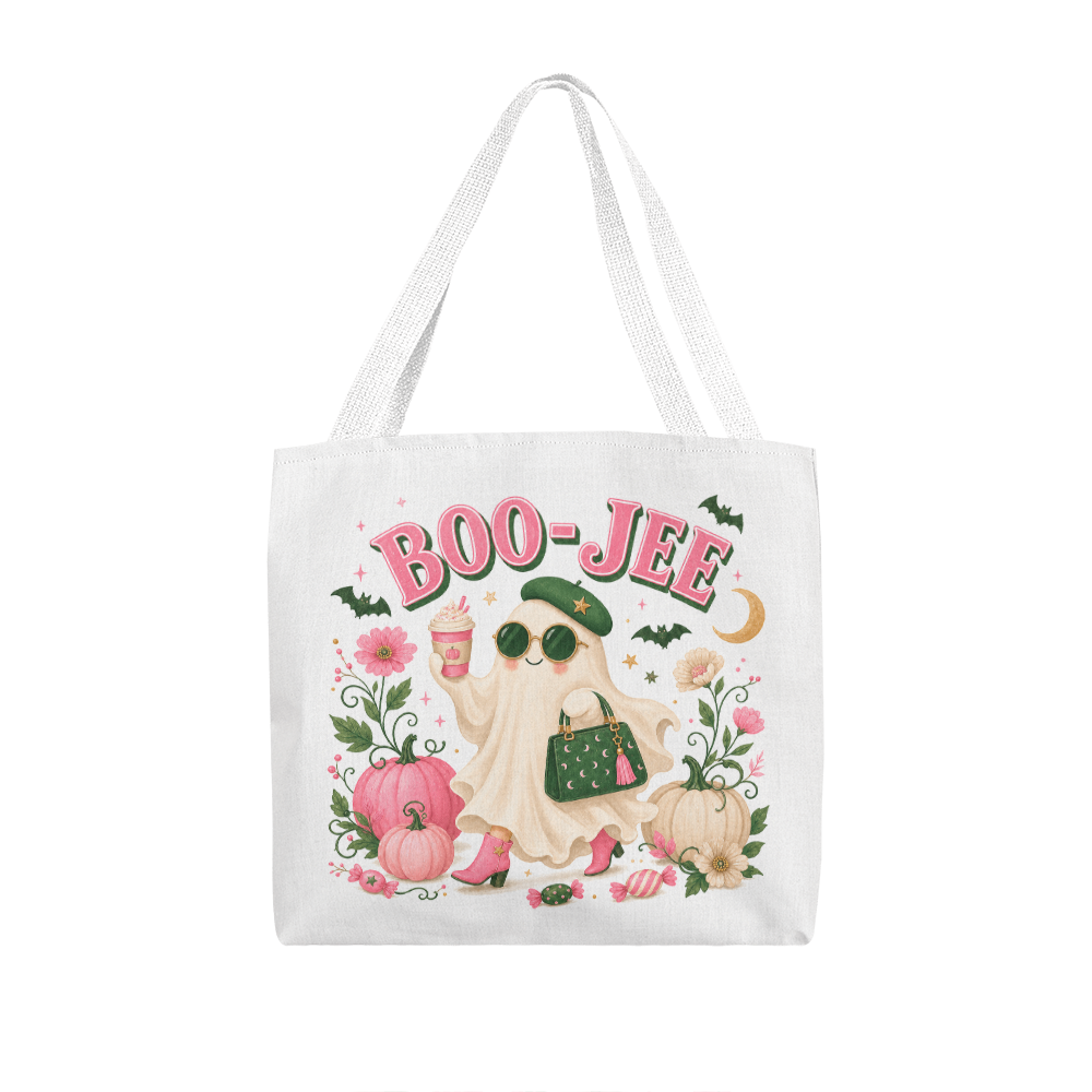 Halloween Pink and Boo-Jee Tote Bag