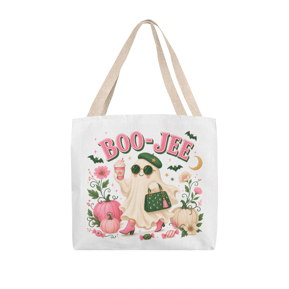Halloween Pink and Boo-Jee Tote Bag