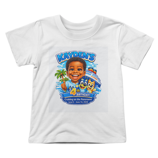 Kayden's Birthday Cruise - Toddler T-Shirt