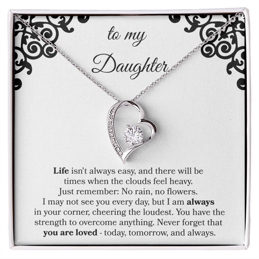 To My Daughter Necklace