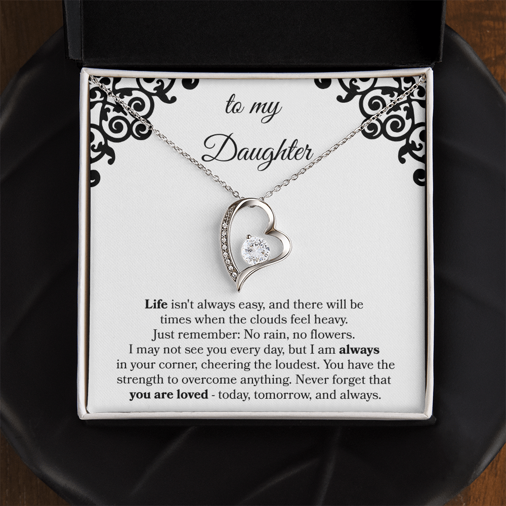 To My Daughter Necklace