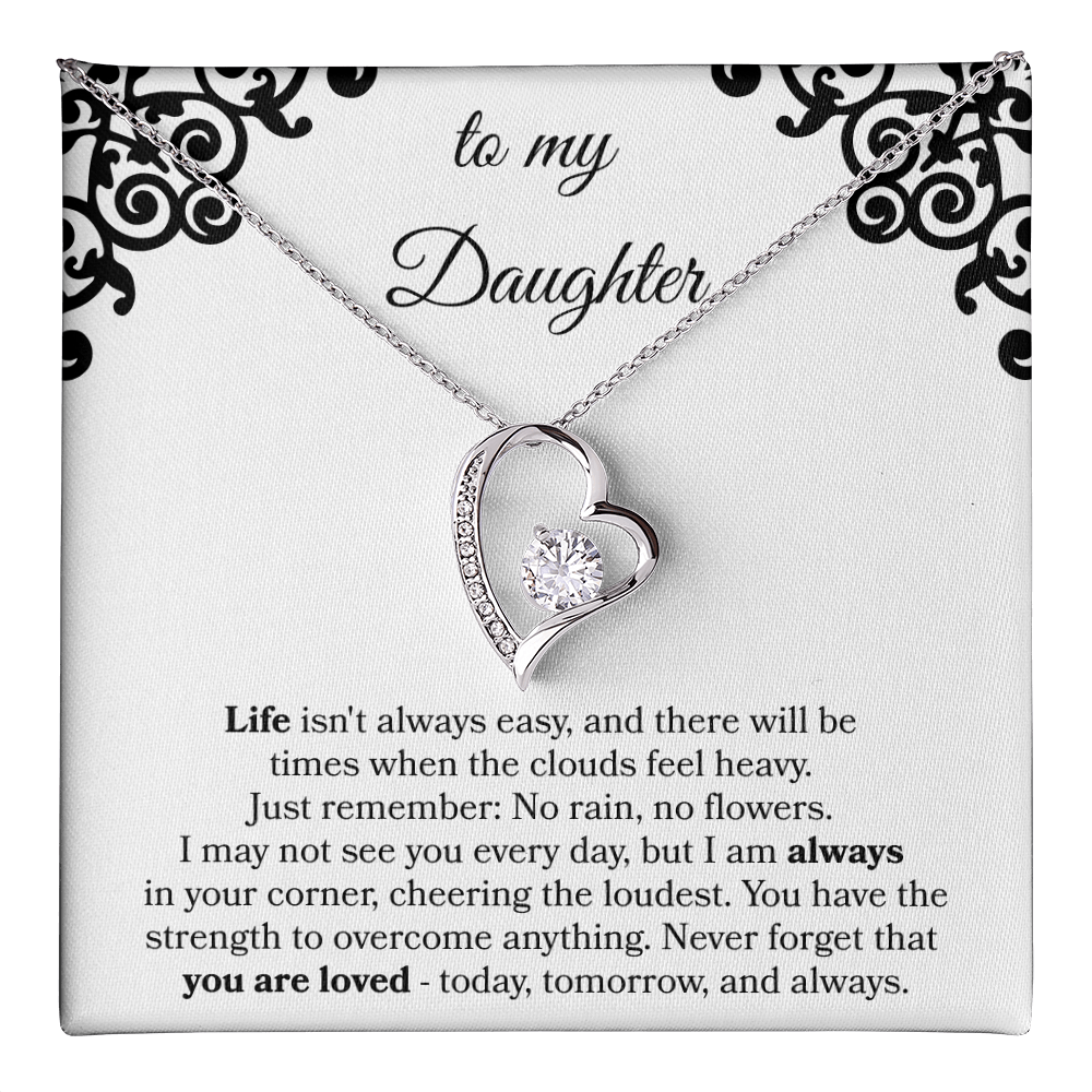 To My Daughter Necklace