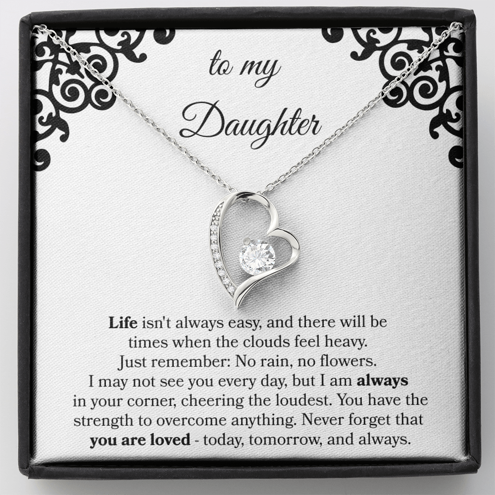 To My Daughter Necklace