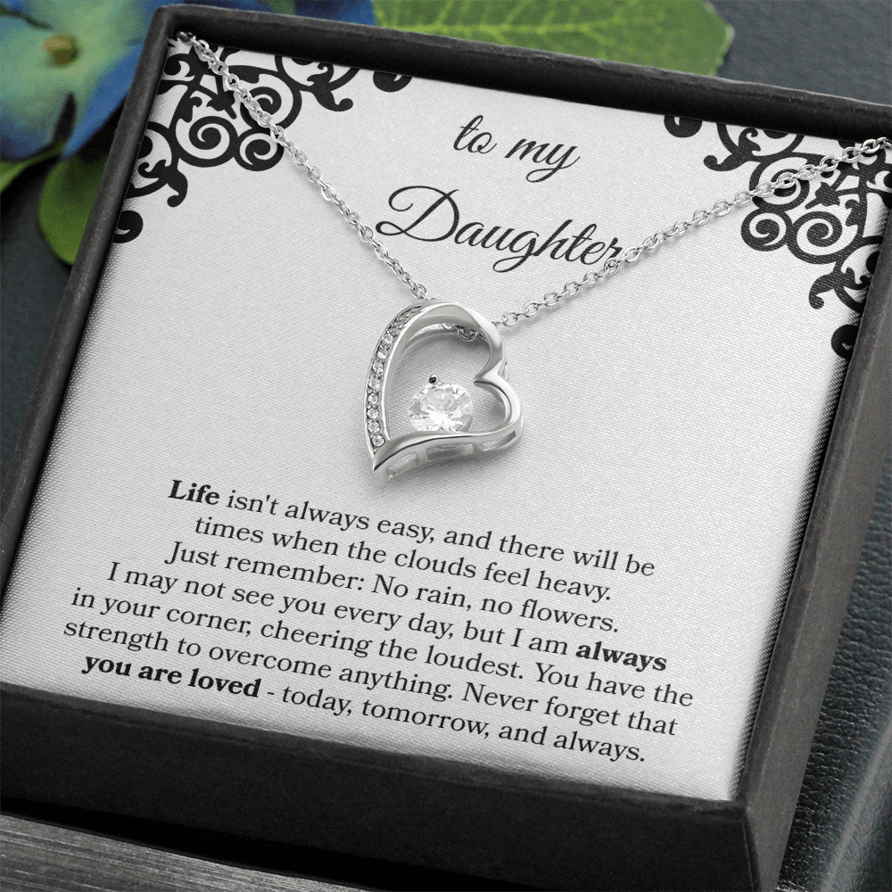 To My Daughter Necklace