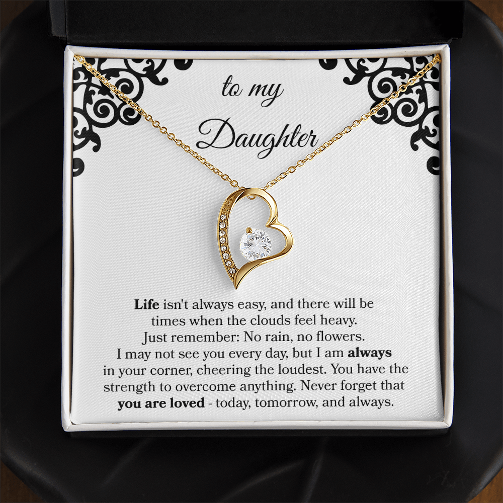 To My Daughter Necklace