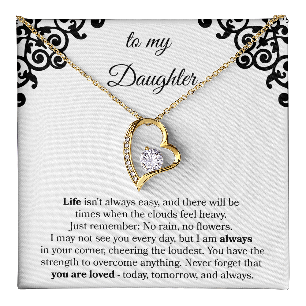 To My Daughter Necklace