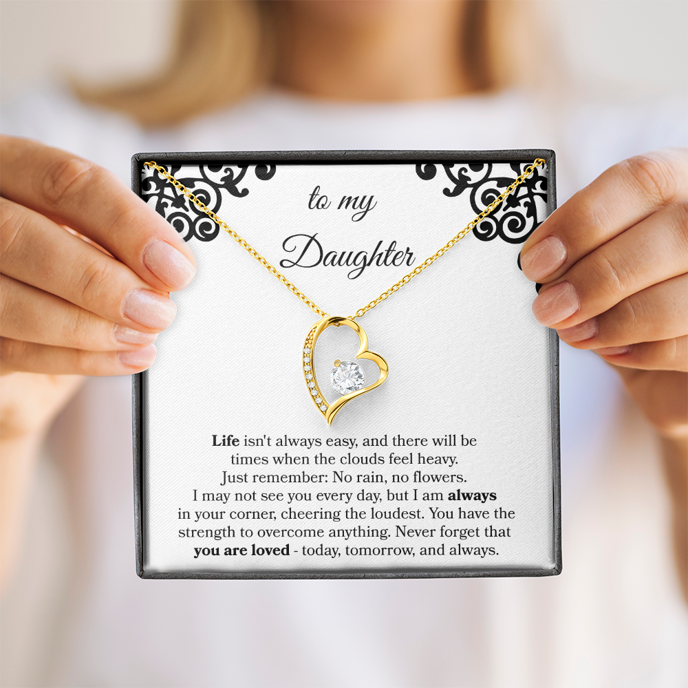 To My Daughter Necklace