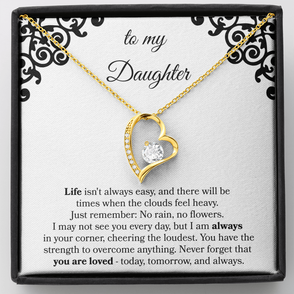 To My Daughter Necklace