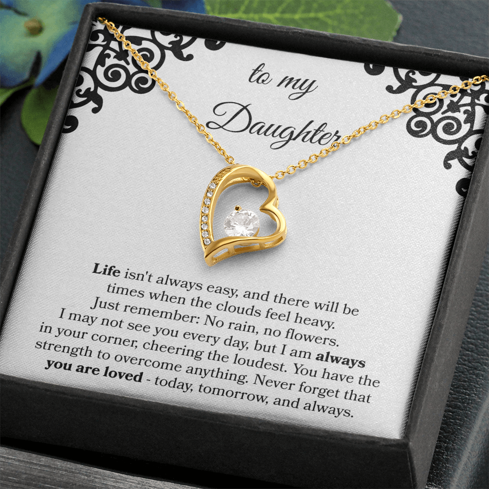 To My Daughter Necklace