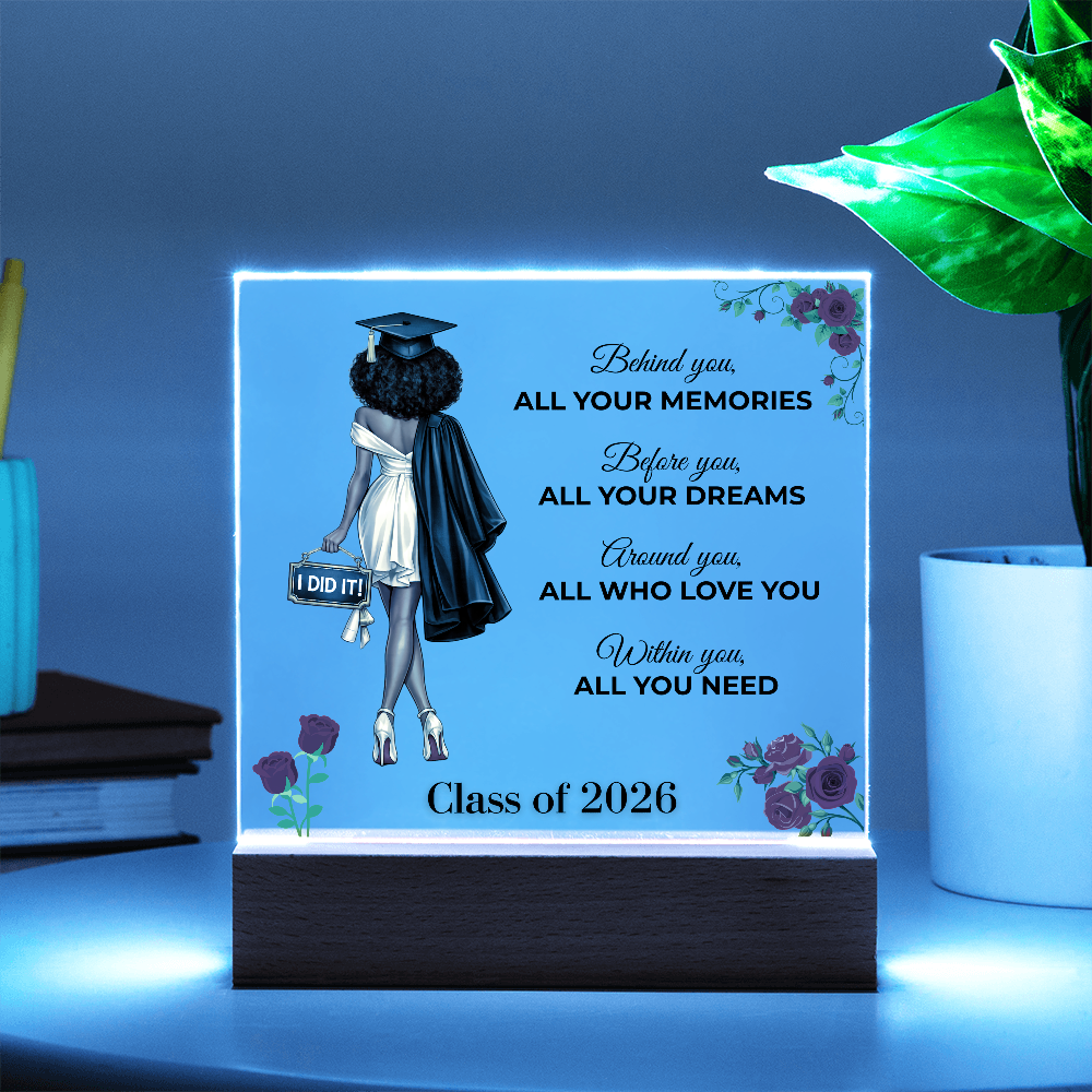Class of 2026 Graduation Keepsake Acrylic Plaque