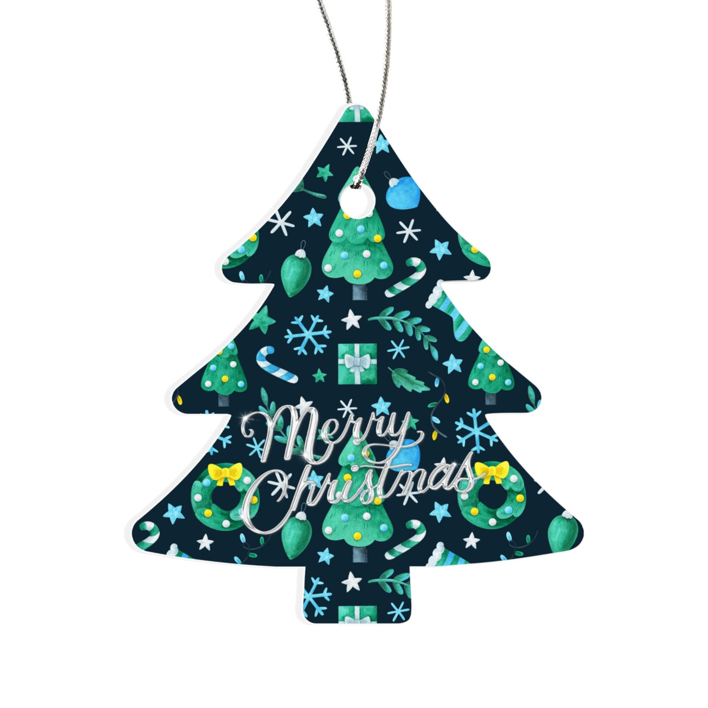 Winter Wonderland Christmas Tree Ornament Holiday Keepsake Gift