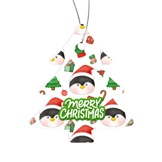 Cute Penguin Christmas Tree Ornament Holiday Keepsake Gift