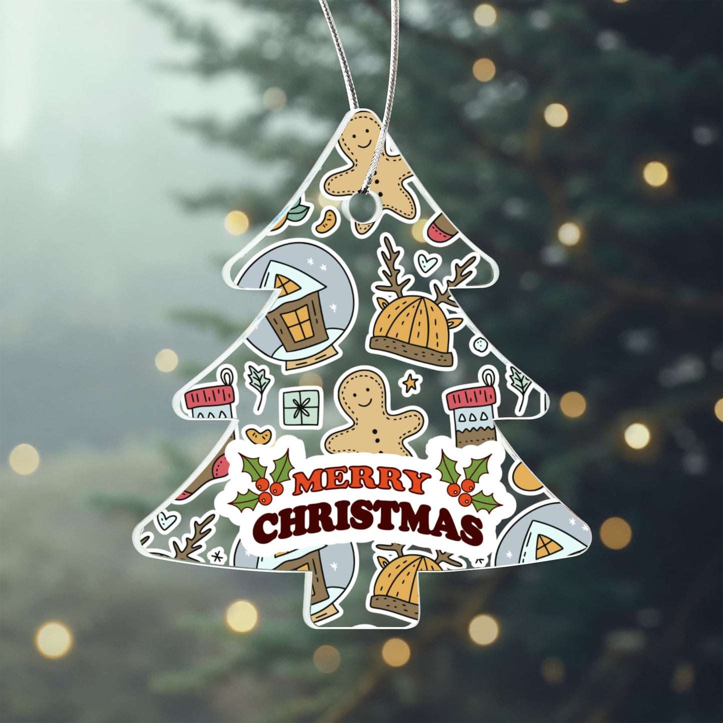 Gingerbread Christmas Keepsake Ornament