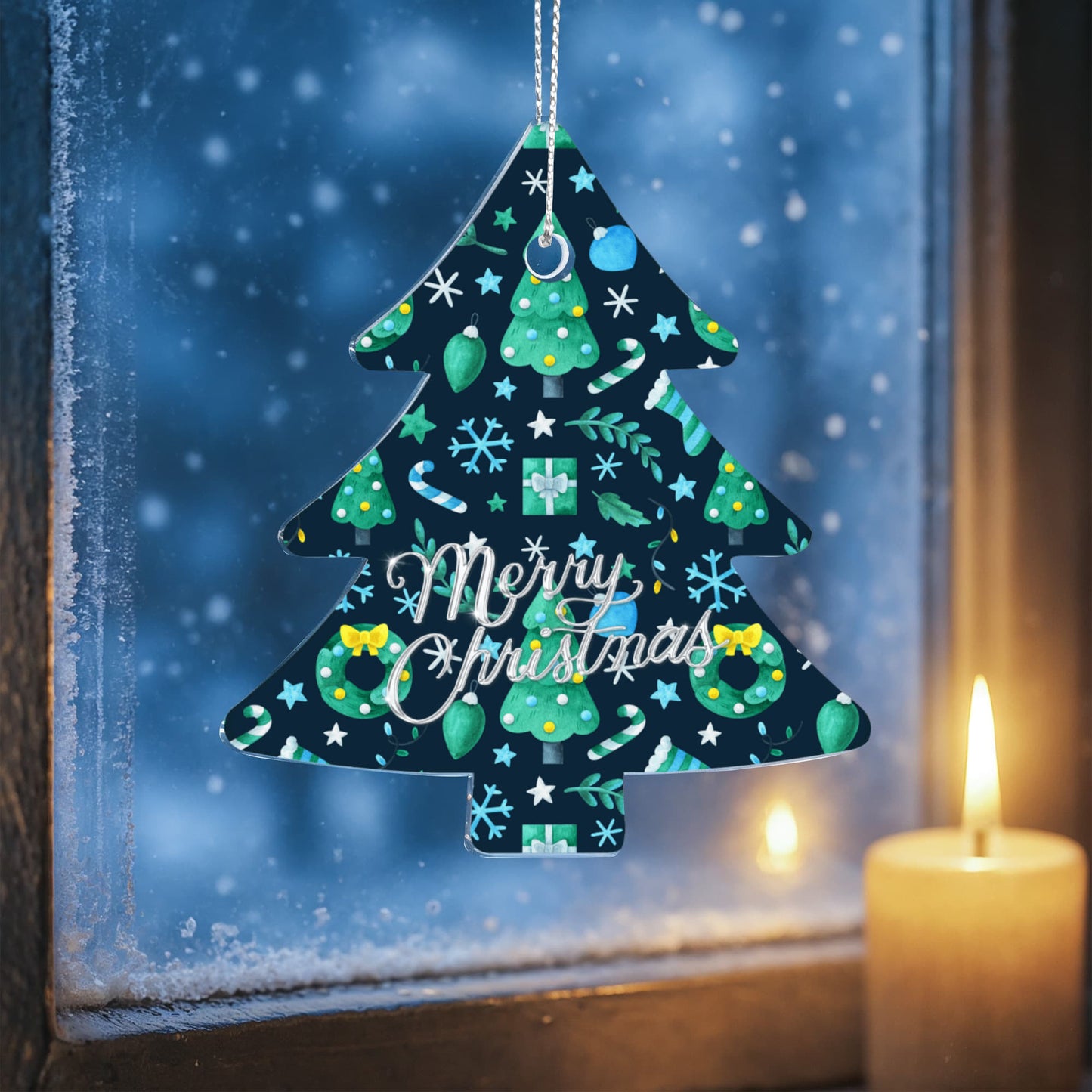Winter Wonderland Christmas Tree Ornament Holiday Keepsake Gift