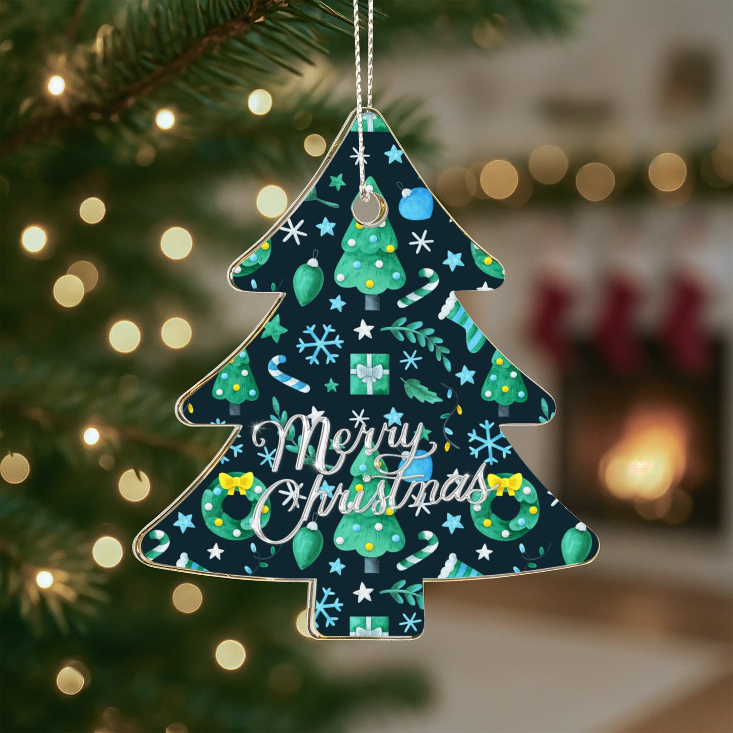 Winter Wonderland Christmas Tree Ornament Holiday Keepsake Gift