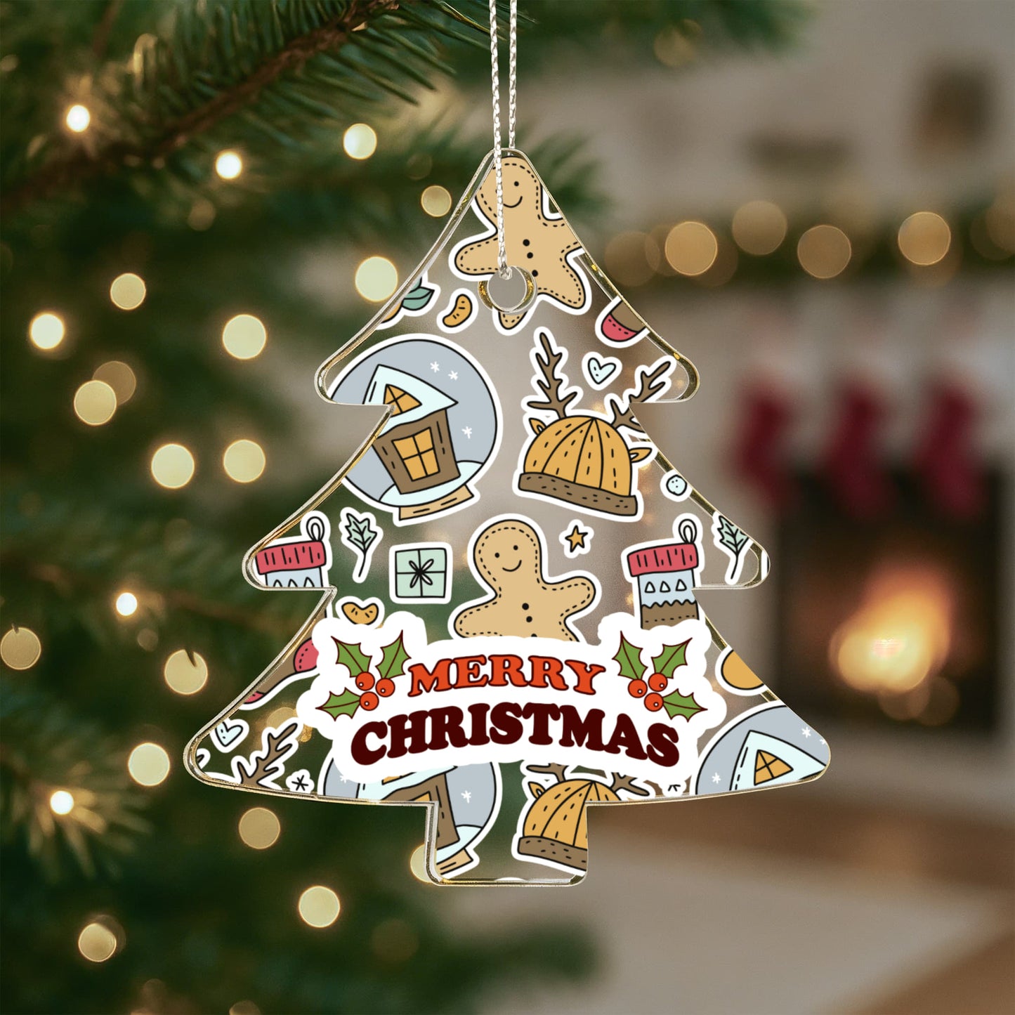 Gingerbread Christmas Keepsake Ornament