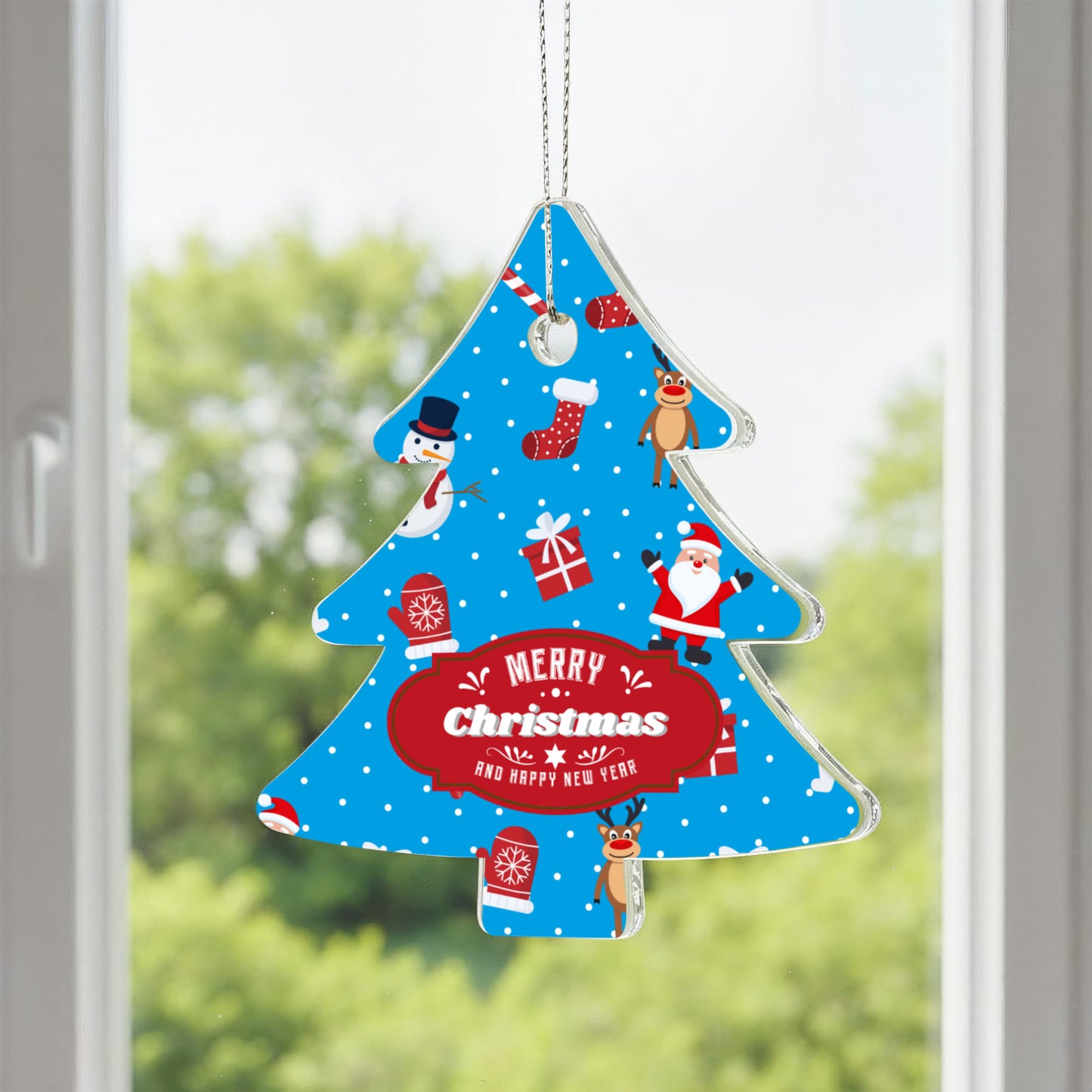Merry Christmas And Happy New Year Ornament Keepsake
