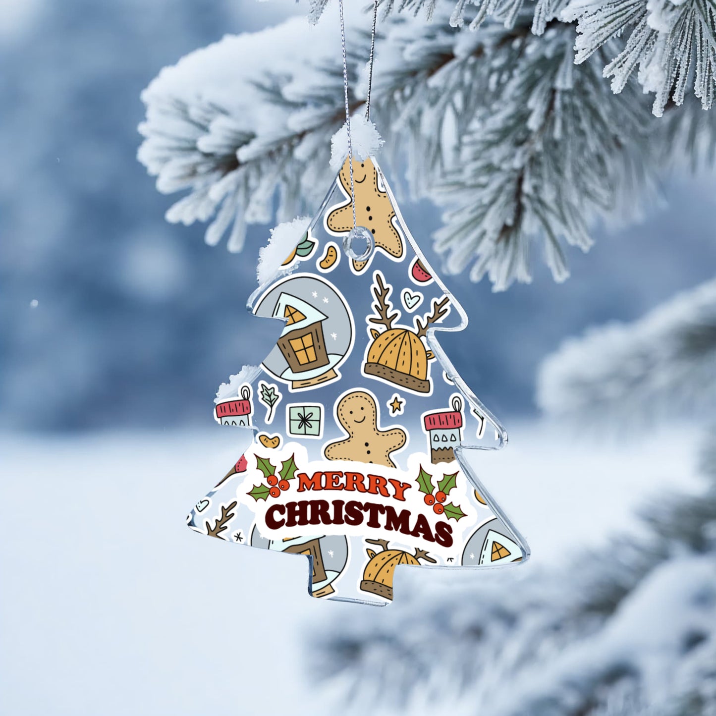 Gingerbread Christmas Keepsake Ornament
