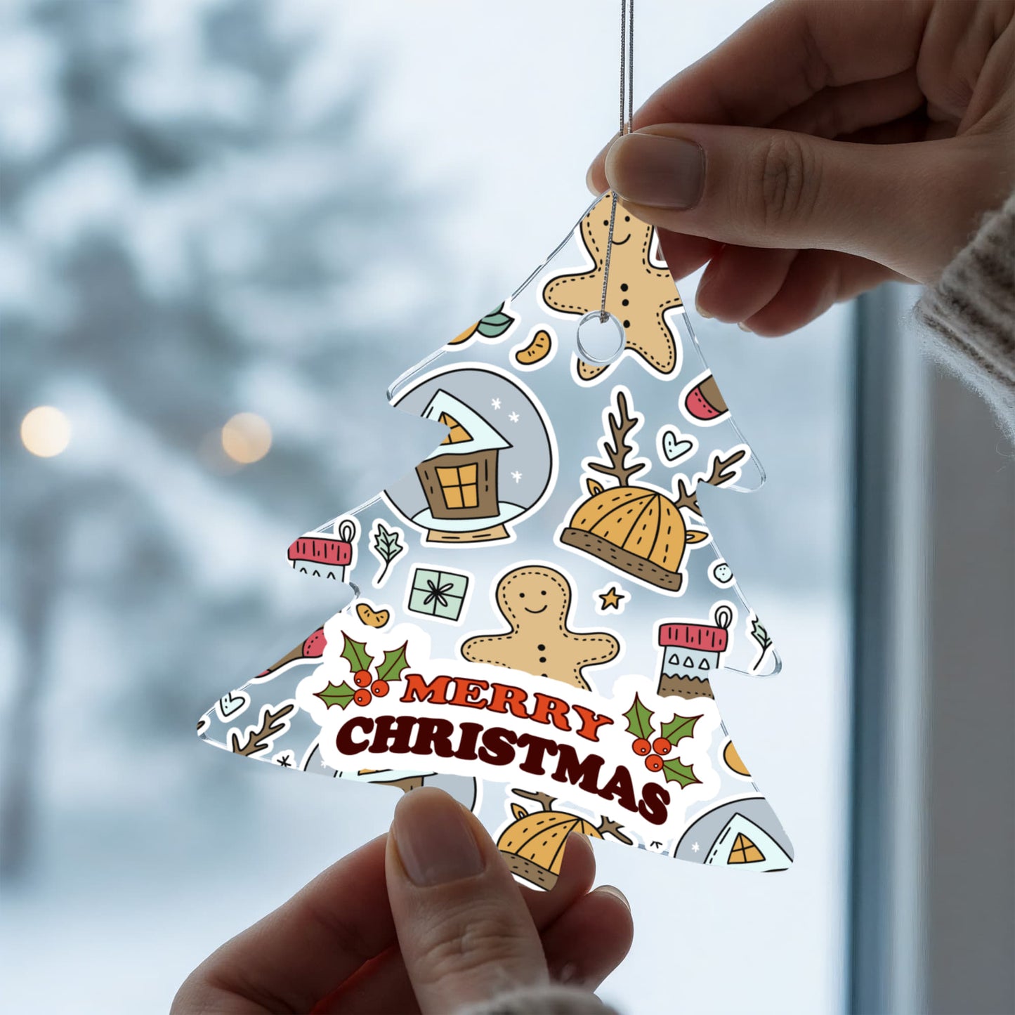 Gingerbread Christmas Keepsake Ornament
