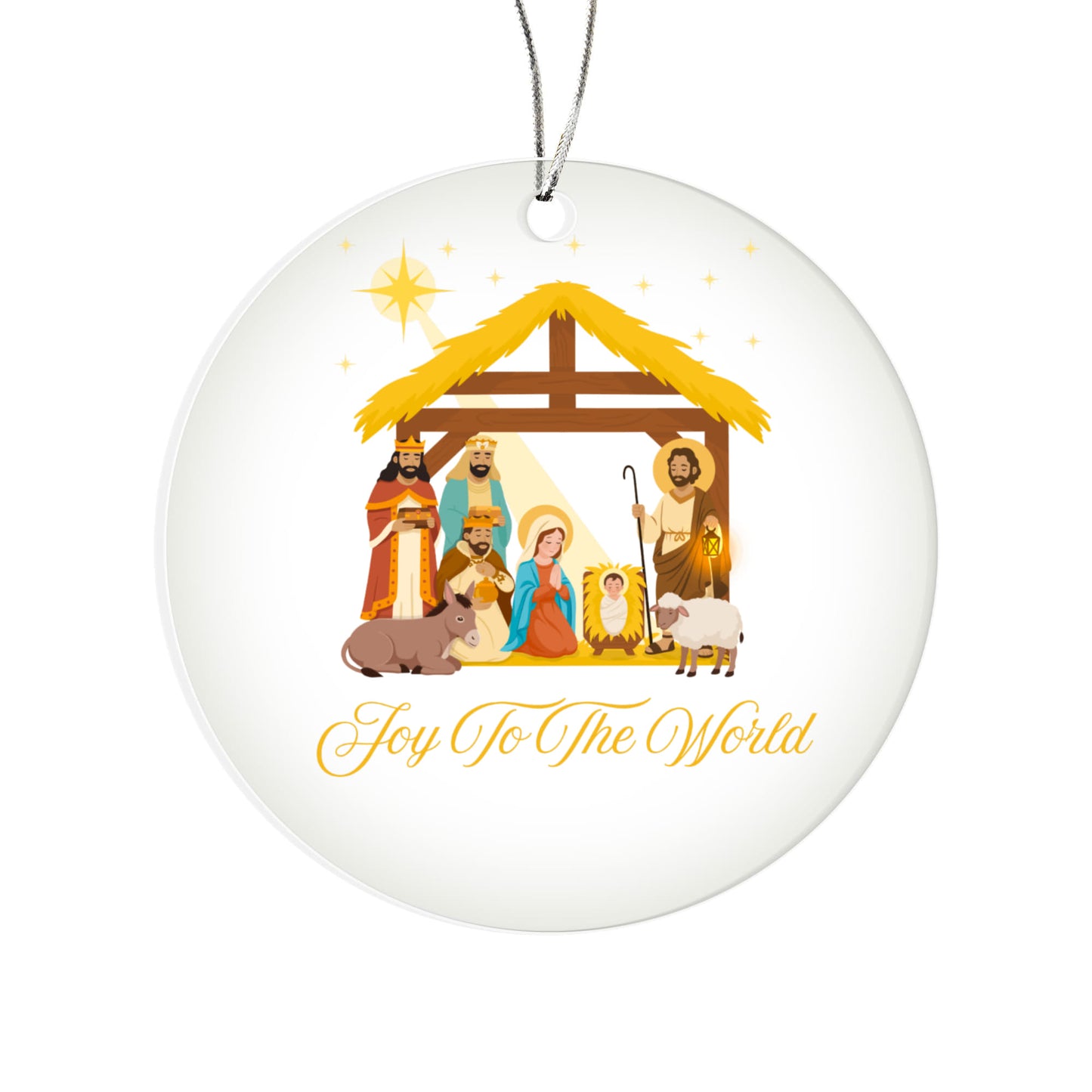 Joy To The World Ornament