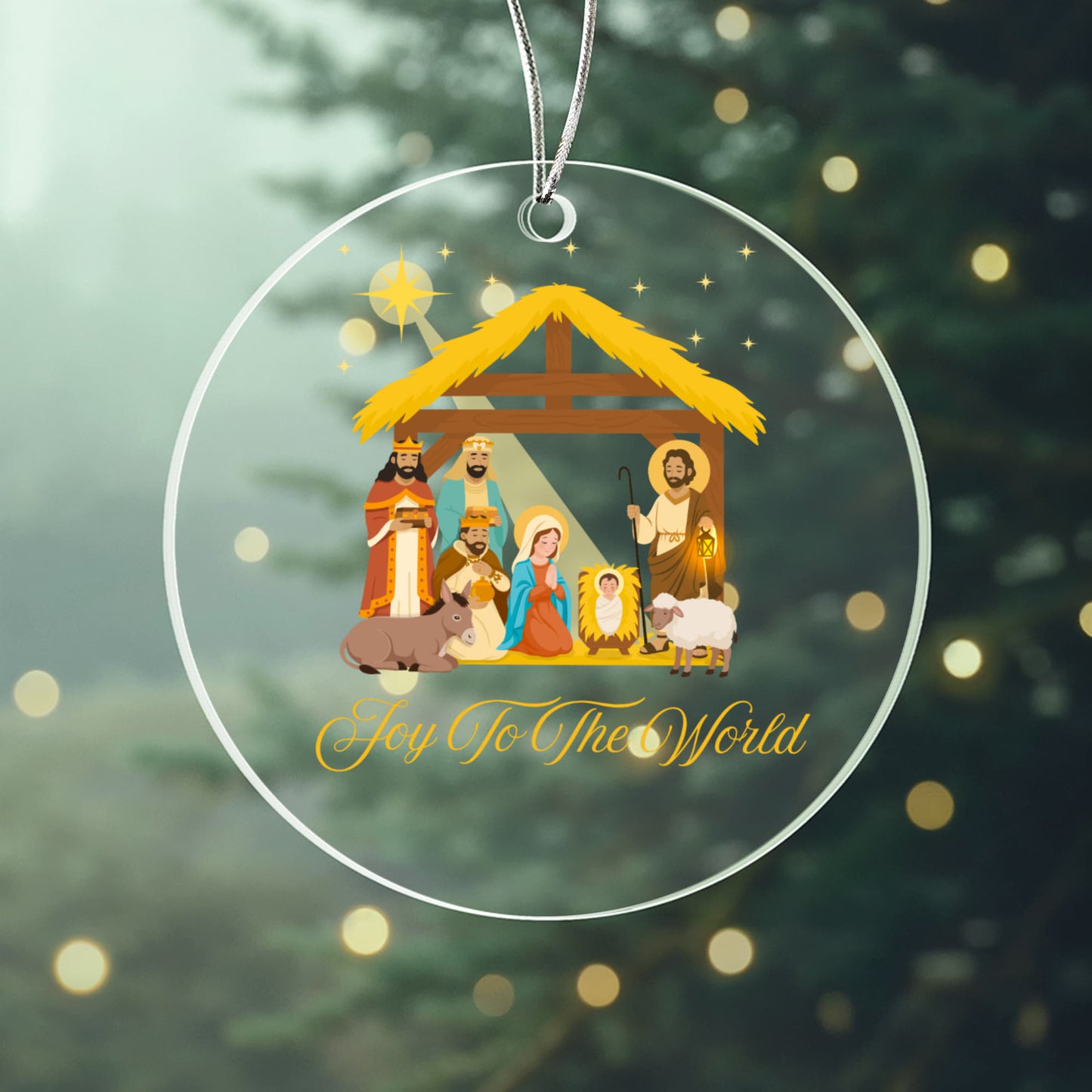 Joy To The World Ornament