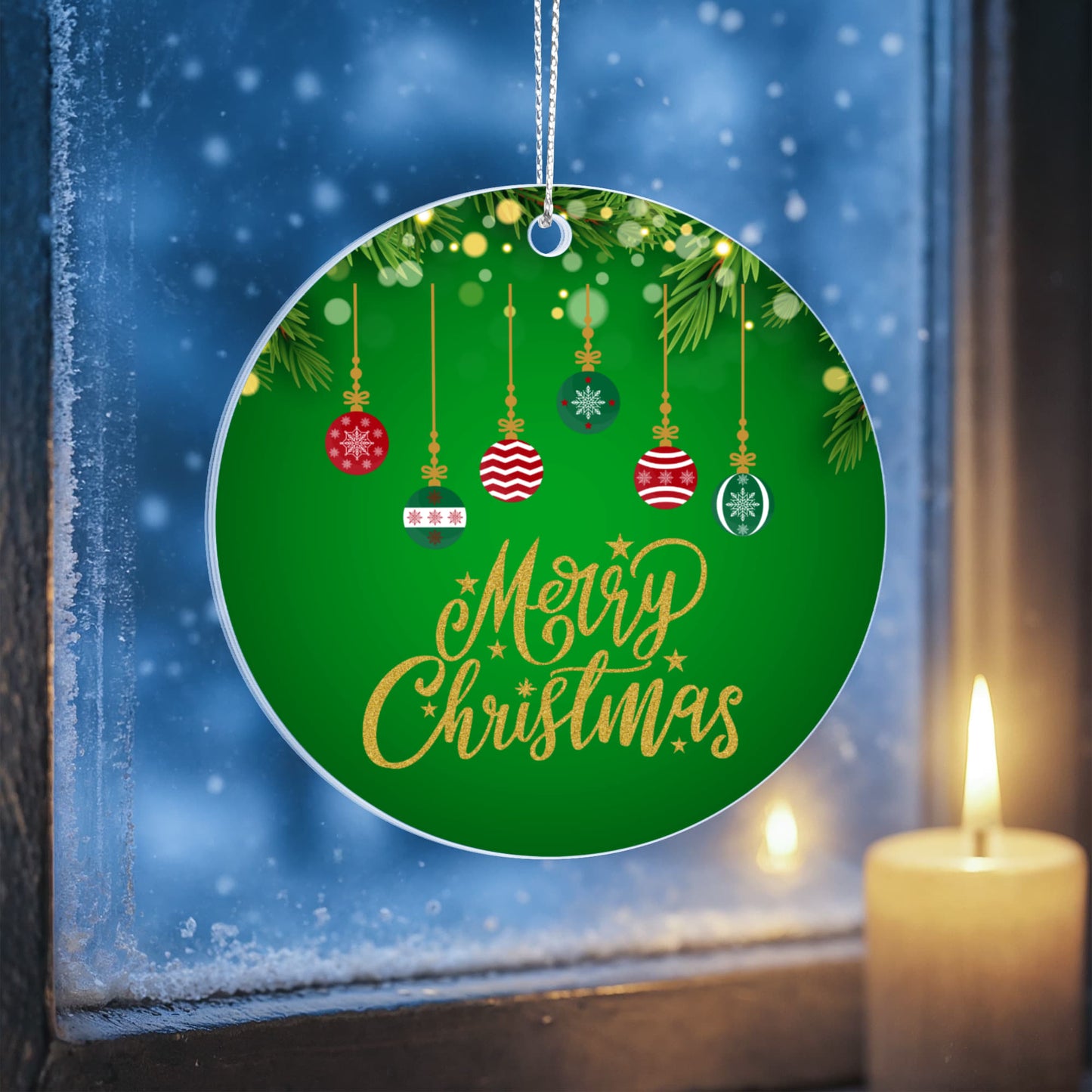 Merry Christmas Ornament Celebrating Cherished Holiday Family Traditions