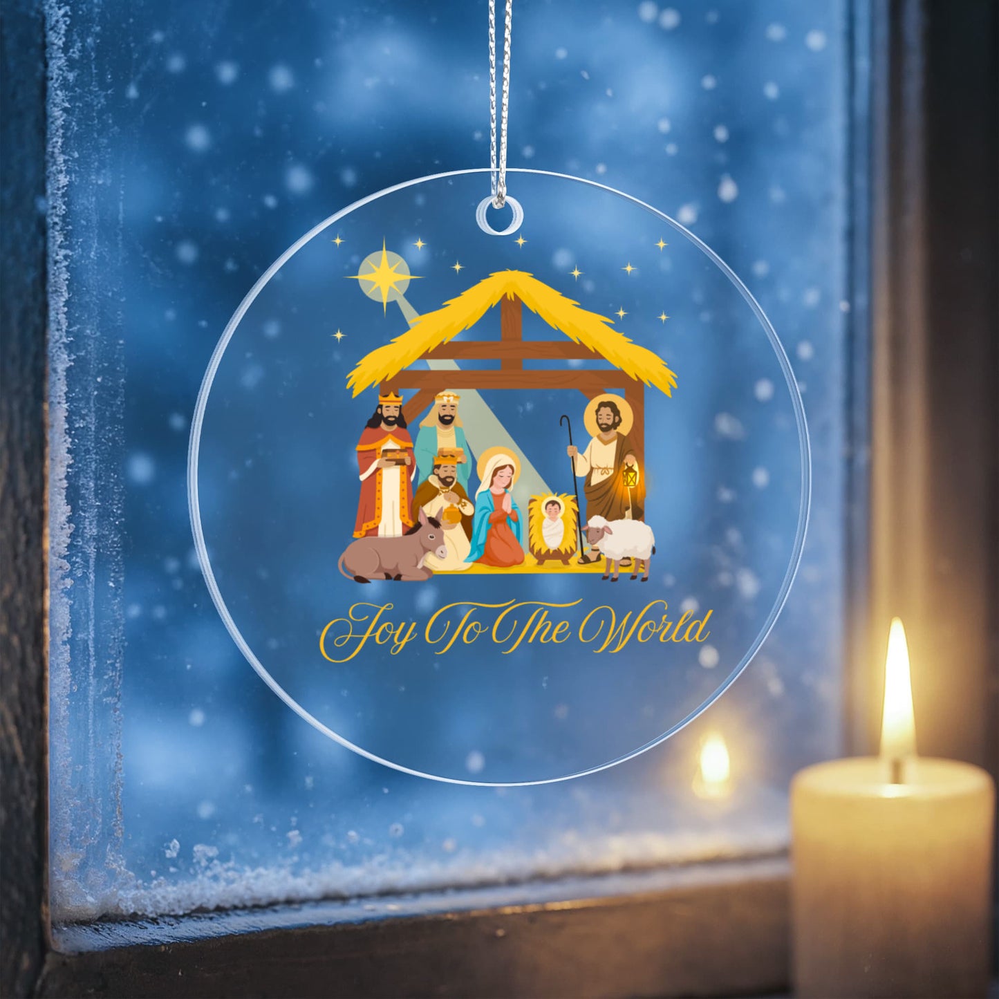 Joy To The World Ornament