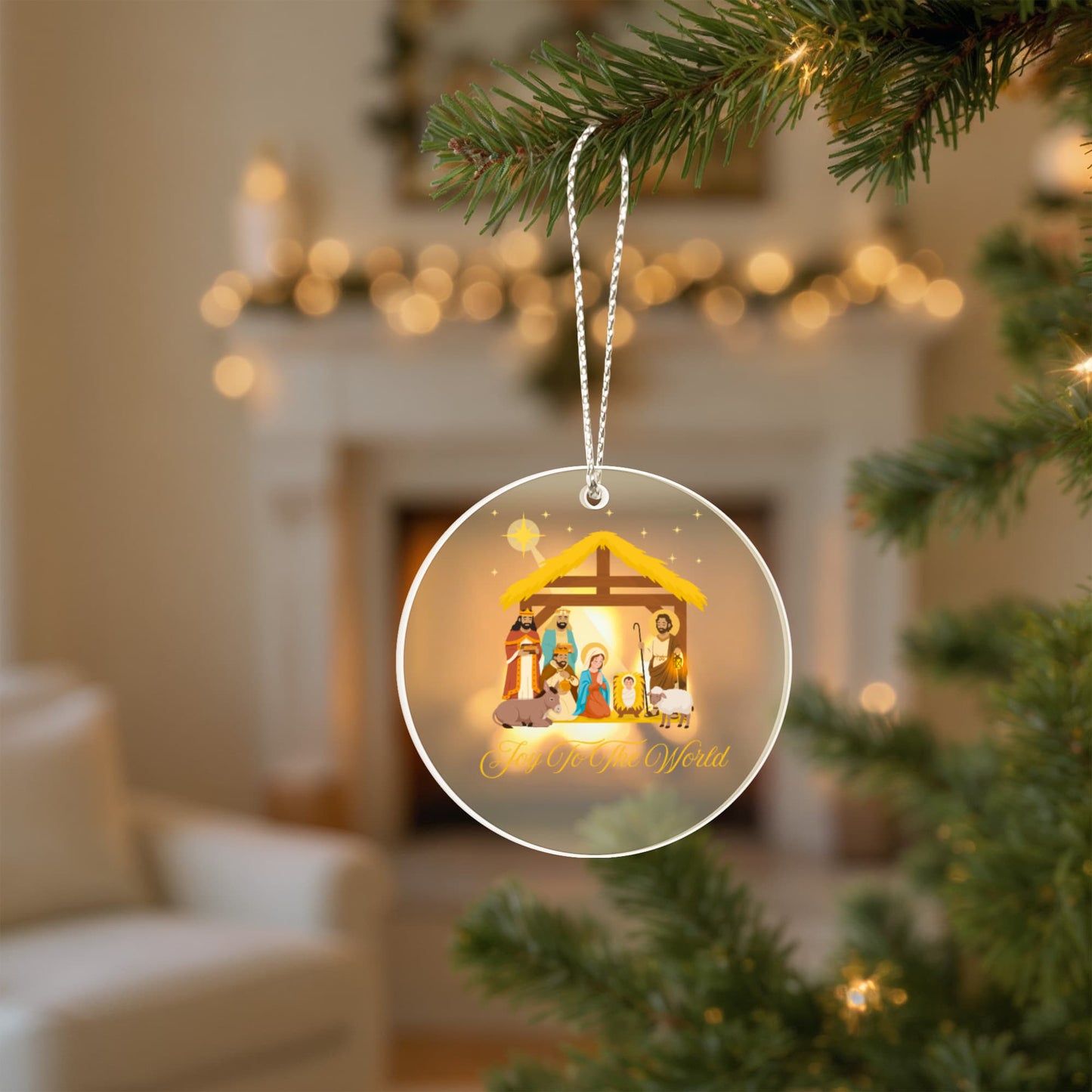Joy To The World Ornament