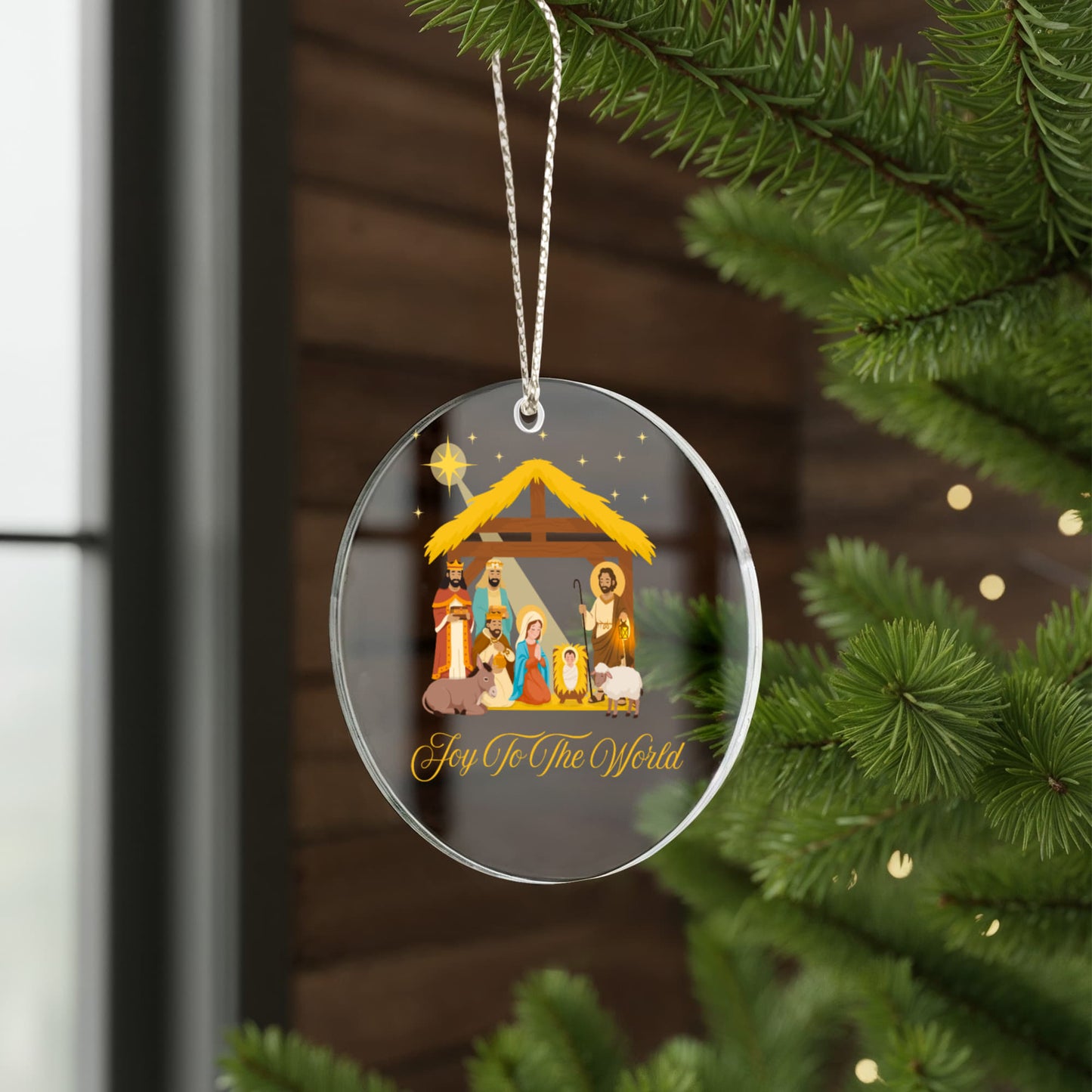 Joy To The World Ornament