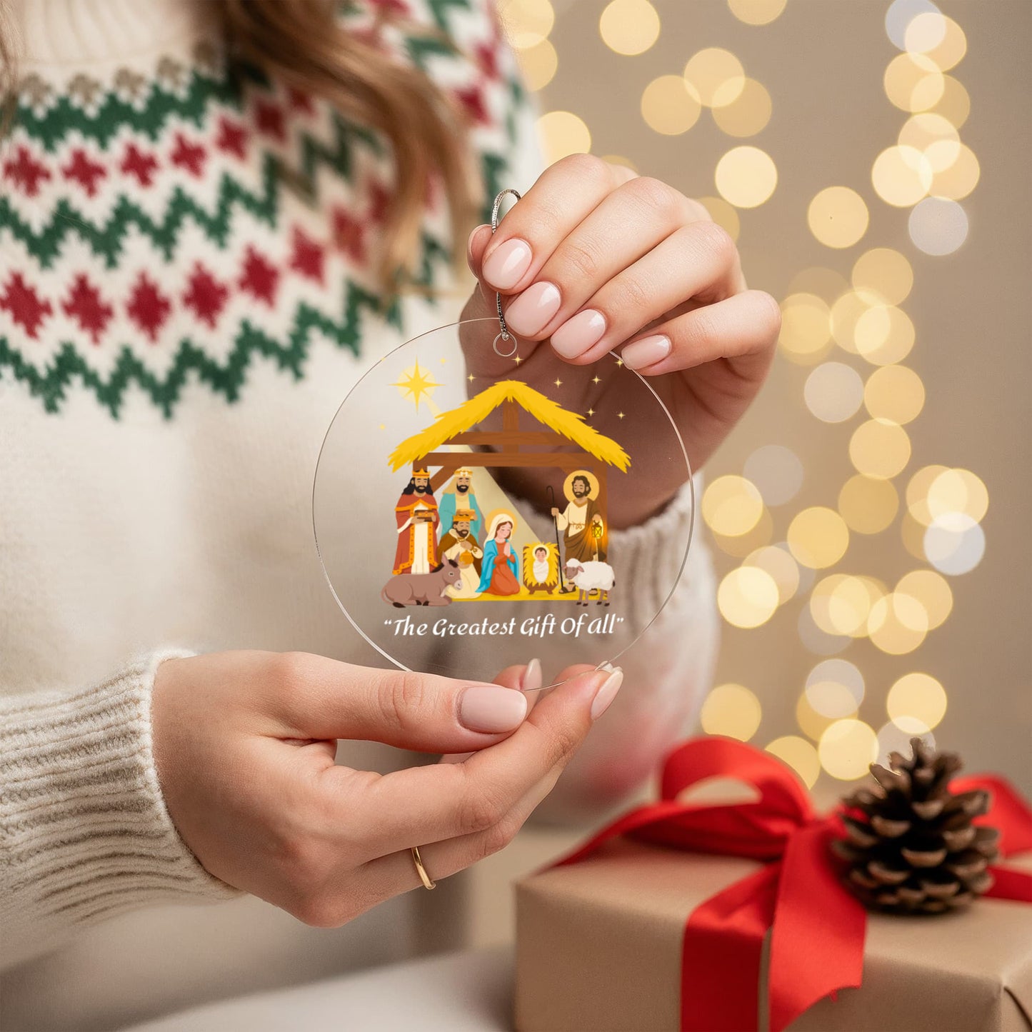 Celebrate the True Meaning of Christmas – Nativity Ornament