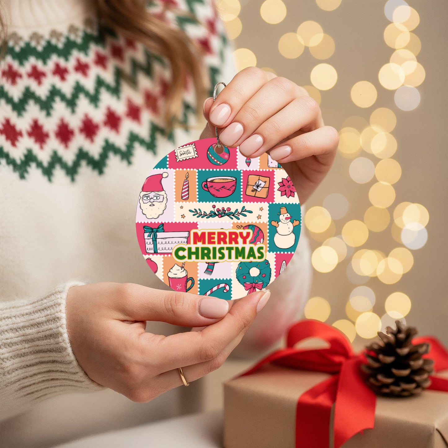 Festive Christmas Tree Ornament For Holiday Home Décor