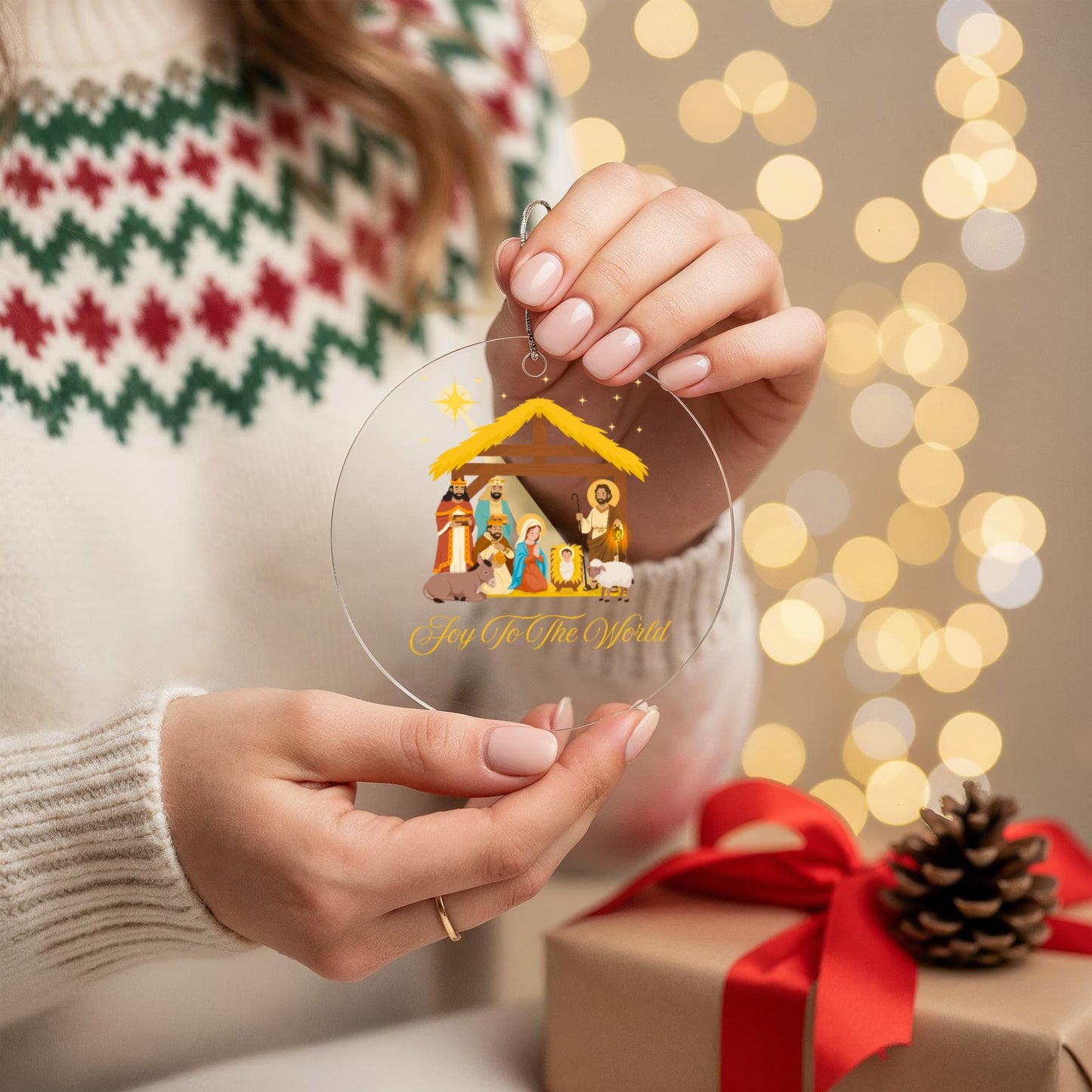 Joy To The World Ornament