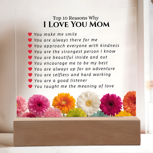 Ten Reasons I Love My Mom