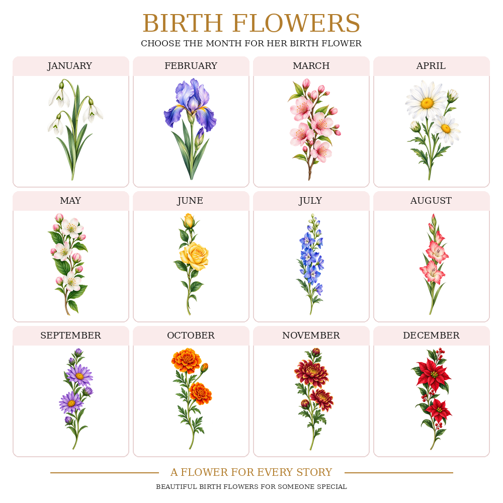 Personalized To My Daughter Birth Flower Jewelry Dish – The Amazing Woman You Are